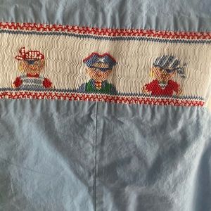 Smocked pirate Jon Jon by Orient Express.